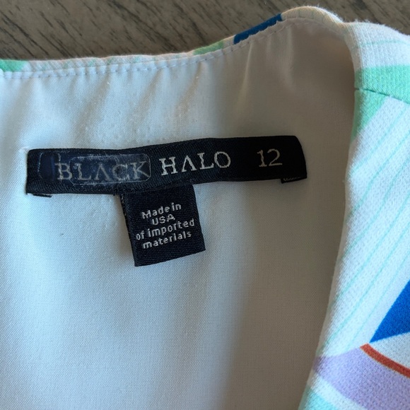 BLACK HALO Women's Jodee Sheath Size 12 - Picture 9 of 13